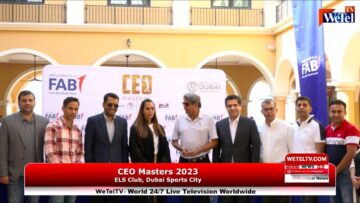 CEO Masters 2023 at ELS Club Dubai Sports City,