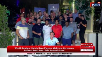 World Amateur Match Race – World Final Dubai, Players Welcome Ceremony, Radisson Beach Resort, Dubai