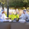 Ruler of Ras Al Khaimah, Theyab bin Mohamed bin Zayed discuss Al Rams area development plan